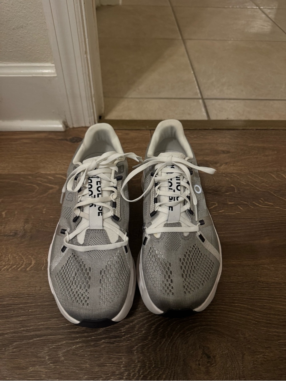 On Running Gray Men's Running Shoes